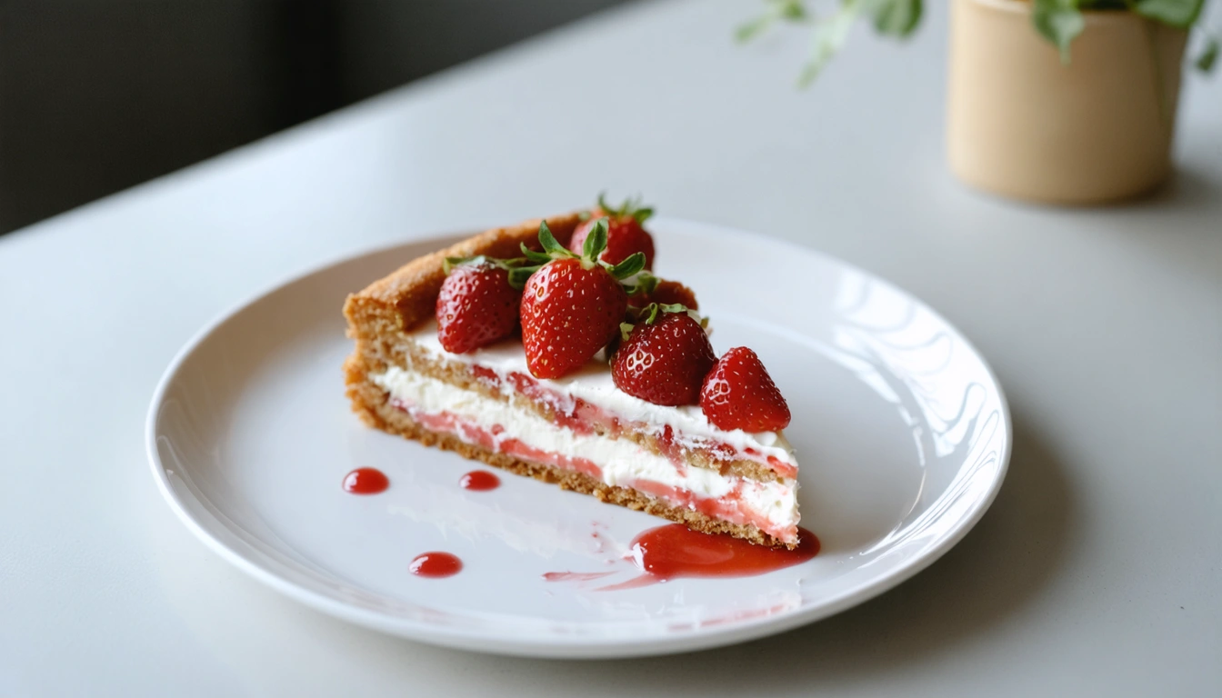 torta fragole e mascarpone